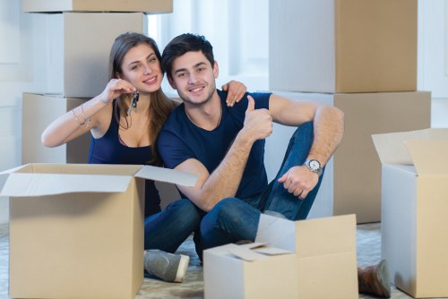 Moving boxes and packing materials for removals in Finsbury Park
