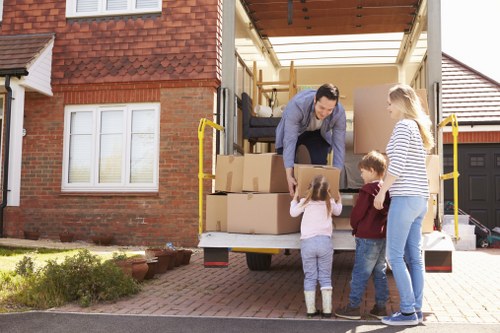 Illustration representing accessible removals services in Finsbury Park
