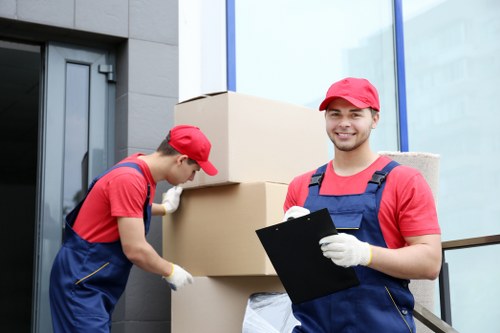 Man and van service assisting a local move in Finsbury Park