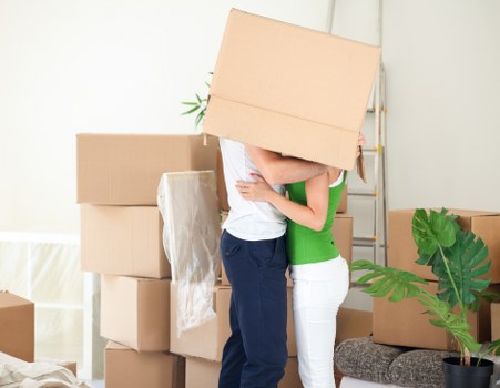 Local removal van serving a residential move near Finsbury Park