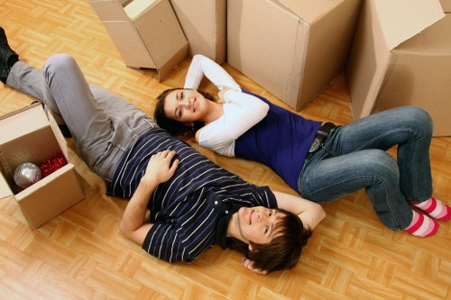 Careful packing and furniture protection for a home move in Finsbury Park