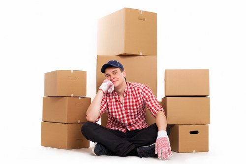 Office furniture pick-up for a business in Finsbury Park